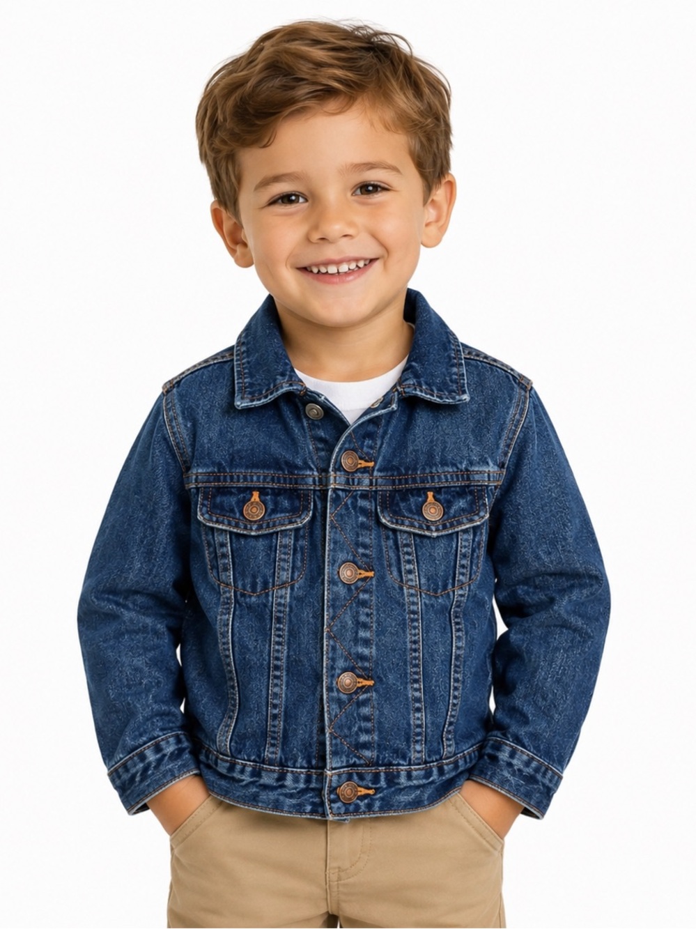 Boys/Girls Polo Ralph
Lauren Vintage Denim
Trucker Jacket Size 5